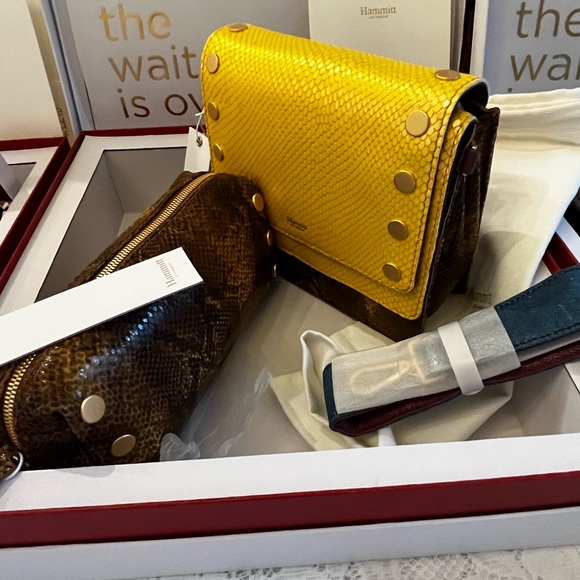 HAMMITT MENDOCINO LEATHER NWT  HAMMITT BOX. - Picture 11 of 16